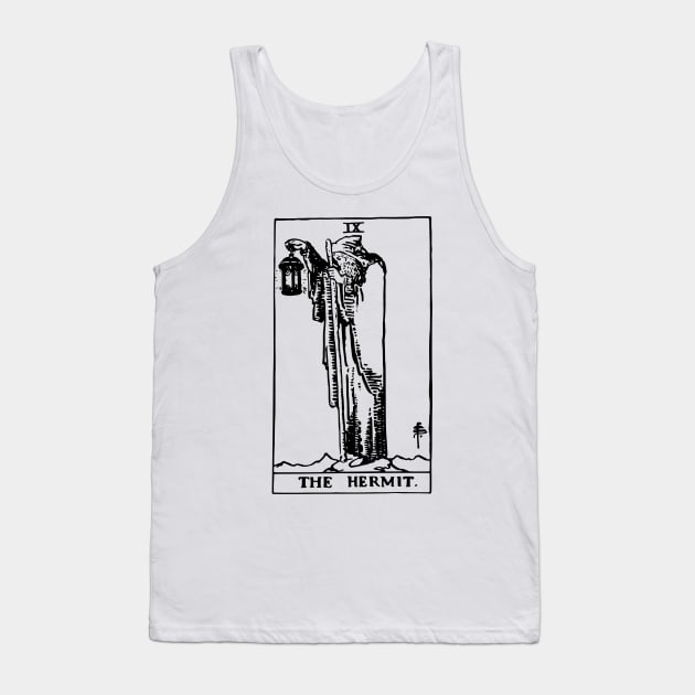 Tarot Card - Hermit Tank Top by isstgeschichte